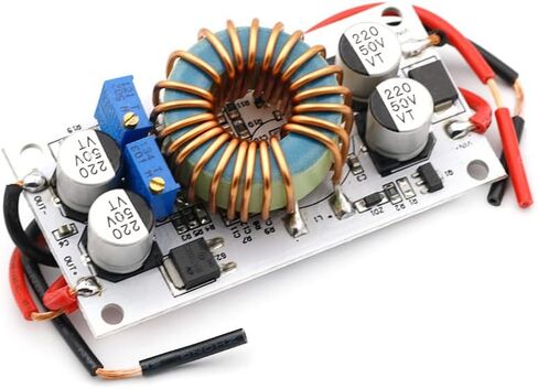Treedix DC-DC 250W 10-50V Adjustable Step-Up Power Supply Module Adjustable Boost Constant Voltage Constant Current on-Board LED Driver Aluminum Substrate Power Module in Saudi Arabia