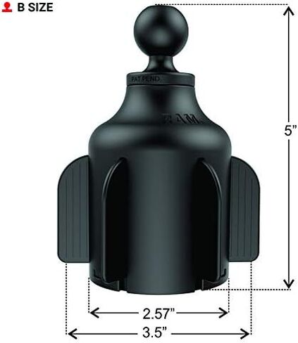 RAP-B-299-4U قاعدة حامل كأس مع كرة 1 انش in Kuwait