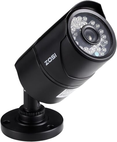 كاميرات ZOSI 2PK 4K PoE IP مع كابلات إيثرنت، اكتشاف الأشخاص/المركبات الذكية، صوت ثنائي الاتجاه، رؤية ليلية ملونة، صفارات الإنذار، كاميرا خارجية مقاومة للطقس بدقة 8 ميجابكسل تعمل فقط مع نظام ZOSI 4K PoE NVR in Kuwait