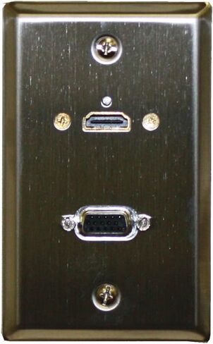 لوحة جدارية ستانلس ستيل LKG Theater-Pro 75-609 مع دعامات تغذية HDMI وفيجا من فيلمور in Saudi Arabia