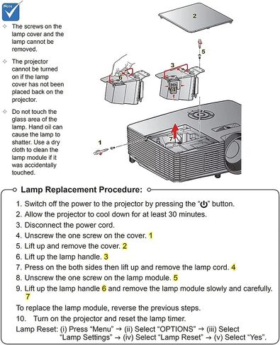 Huaute NP47LP استبدال مصباح بروجيكتور DLP/LCD مع مبيت لأجهزة العرض NEC MC302X MC342X NP-MC372X NP-MC382W NP-ME372W NP-ME382U NP-ME402X in Kuwait