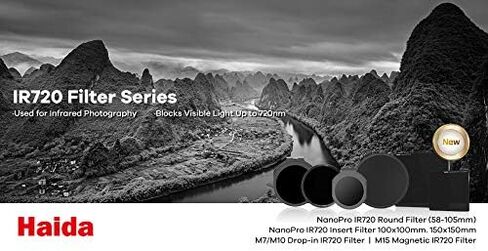 Haida NanoPro 105mm MC IR720 Filter Infrared 720nm 720hb HD4599-105 in Saudi Arabia