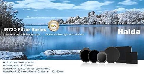 Haida NanoPro 105mm MC IR720 Filter Infrared 720nm 720hb HD4599-105 in Saudi Arabia