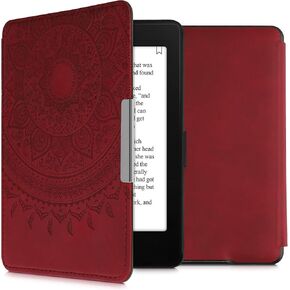 غطاء kwmobile متوافق مع غطاء Amazon Kindle Paperwhite - حافظة القارئ الإلكتروني - Dandelion Love Violet