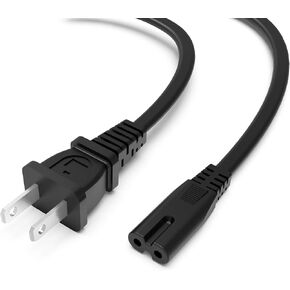 6FT 2 Prong Cable Replacement Fit for JBL Bar 2.1 3.1, Stage A120P A100P, Arena Sub 100P, Link View Link 500, Control Xstream, X Wireless, Boombox 3 Playlist Speaker Power Supply Adapter Cord in Saudi Arabia