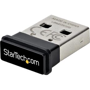 StarTech.com Bluetooth Adapter - Mini USB Adapter - Bluetooth 2.1 - Class 1 EDR - Bluetooth Receiver (USBBT1EDR2) in Saudi Arabia