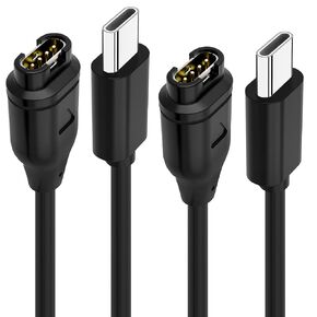 USB C Charger Compatible with Garmin Watch Charger, Data Sync Charging Cable for Garmin Fenix 7 7S 7X 6 6S 6X 5 5S 5X, Forerunner 965 945 245 45, Vivoactive 3 4 4s, Venu 2 2s, Instinct, 3.3FT/1M in Saudi Arabia