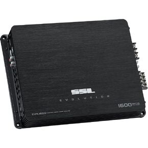 Sound Storm Labs EV4.1000 Evolution 1000 Watt 4 Channel 2 to 8 Ohm Stable Class A B Full Range Bridgeable Mosfet Car Amplifier with Remote Subwoofer Control