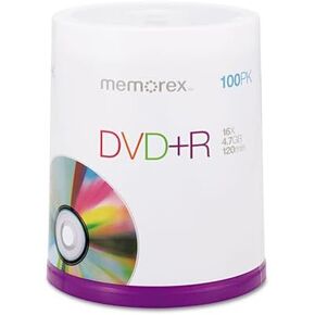 Memorex 100pk Dvd+r 16x in Kuwait