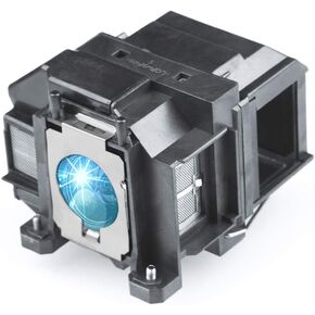 Lanwande ELP67 / V13H010L67 مصباح بديل مع غطاء لـ Epson EB S12 / EB W12 / EX3210 / EX5210 / EX7210 / Powerlite 1221 / Powerlite 1261W / Powerlite S11 / Powrelite X12 / V112 / V1H4 / V1H4 33020 / in Kuwait