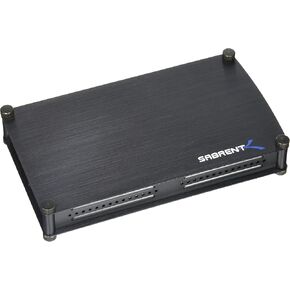 حافظة صلبة من الألومنيوم من Sabrent ECS-STU35K USB 2.0 إلى 3.5 بوصة IDE/SATA أو Serial ATA (سوداء) in Kuwait