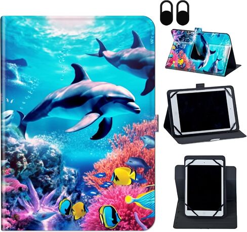 Case for Kindle Scribe 10.2 Inch (2022 Released),360 Degree Rotating Case Protective Cover with Kickstand and with Magnetic Closure,for 10.2" Amazon Kindle Scribe E-Reader,American Flag Horse in Kuwait