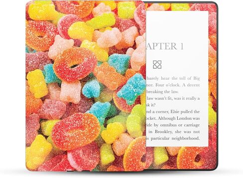 غلاف MightySkins اللامع المتوافق مع Amazon Kindle Paperwhite 5 مقاس 6.8 بوصة الجيل الحادي عشر (2021) غلاف كامل - حلوى صمغية | لمسة نهائية لامعة واقية شديدة اللمعان | سهل التطبيق | صنع في الولايات المتحدة الأمريكية in Kuwait