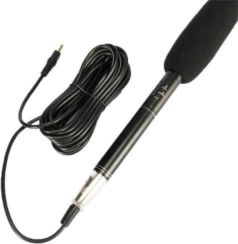 ميكروفون مكثف للمقابلات مع حامل معدني لكاميرا DSLR وتسجيل الفيديو الصوتي من بانشيتالك in Kuwait