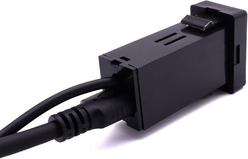 ديسكول كابل مدخل HDMI USB لمقبس الطاقة يستخدم لشاحن سيارة تويوتا بعد 2019 (34 × 22 ملم) in Kuwait