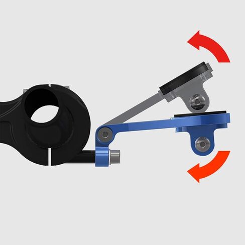 Adjustable Out Front Bike Computer Combo Extended Mount for Garmin Edge Gopro 25 130 200 500 510 520 800 810 820 1000 1030 in Saudi Arabia