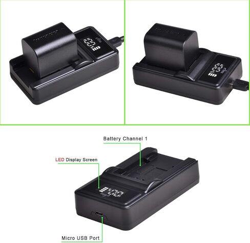 بطارية كاميرا فيديو بيكيل باور BN-VG114 متوافقة مع JVC BN-VG107U، BN-VG108U، BN-VG114U، BN-VG121U، BN-VG138U in Kuwait
