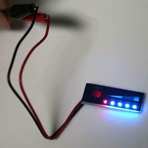WSDMAVIS 1Pcs Lead Acid Battery Tester 3.7V 3S 18650 Lithium Battery 12V Capacity Indicator in Saudi Arabia