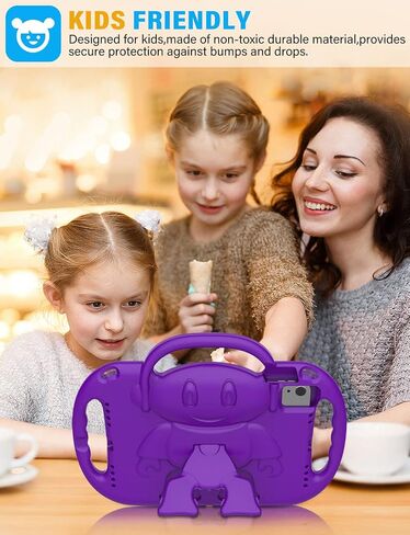 SUPLIK Kids Case for New iPad 11th Gen (A16) 11-inch 2025 & 10th Generation 10.9" 2022 & Air 11" 2025/2024 & Air 5th/4th Gen & Pro 11, Durable Shockproof Cover with Shoulder Strap Handle Stand, Blue in Kuwait