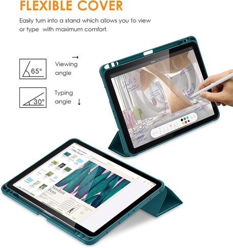 حافظة DTTOCASE iPad Pro مقاس 11 بوصة، غطاء ذكي ناعم مع حامل أقلام لجهاز iPad Pro مقاس 11 بوصة الجيل الرابع/الثالث/الثاني/الأول (إصدار 2022/2021/2020/2018)، النوم/الاستيقاظ التلقائي، لافندر in Kuwait