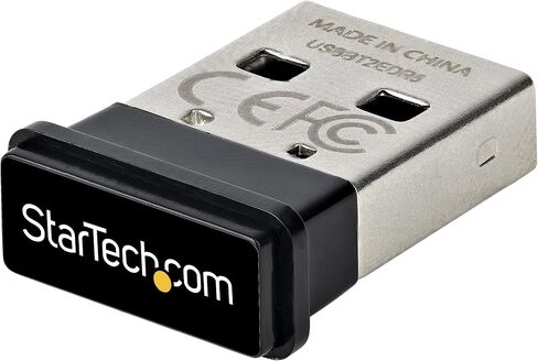 StarTech.com Bluetooth Adapter - Mini USB Adapter - Bluetooth 2.1 - Class 1 EDR - Bluetooth Receiver (USBBT1EDR2) in Saudi Arabia