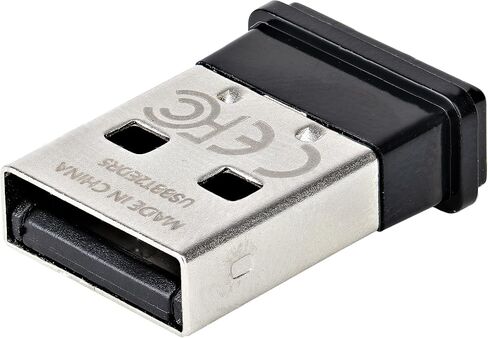 StarTech.com Bluetooth Adapter - Mini USB Adapter - Bluetooth 2.1 - Class 1 EDR - Bluetooth Receiver (USBBT1EDR2) in Saudi Arabia