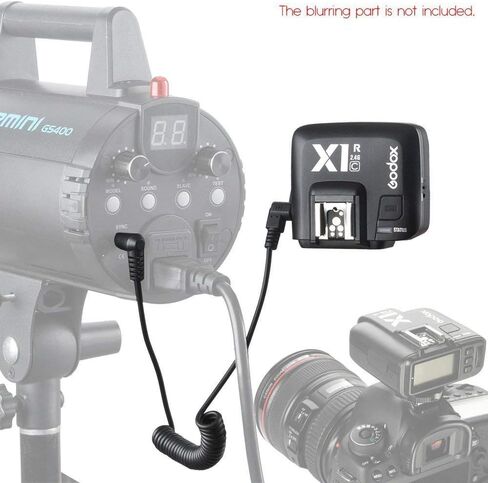 GODOX X1R-C E-TTL 1/8000s Wireless Remote Flash Receiver Shutter Release Compatible with Canon EOS Cameras Godox V1 TT350N AD200 AD200Pro Flash in Saudi Arabia
