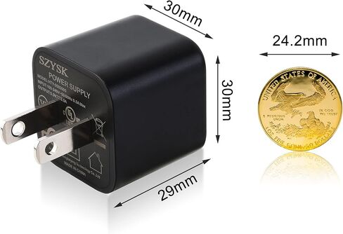 [2 Pack] 15W USB-C Fast Charger for New Kindle Fire Tablets with 6.6Ft USB-C Cable (Designed for use with USB-C Version Fire Tablets and Kindle E-Readers in Kuwait