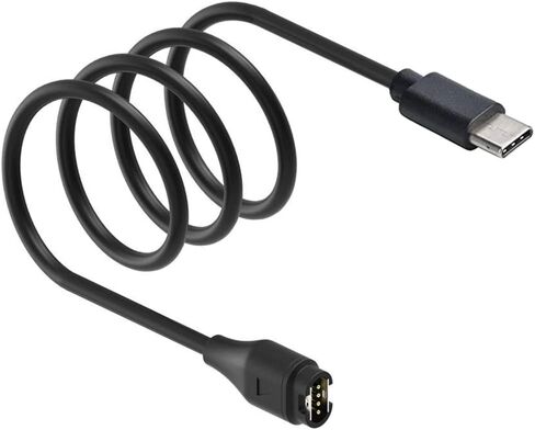 USB C Charger Compatible with Garmin Watch Charger, Data Sync Charging Cable for Garmin Fenix 7 7S 7X 6 6S 6X 5 5S 5X, Forerunner 965 945 245 45, Vivoactive 3 4 4s, Venu 2 2s, Instinct, 3.3FT/1M in Kuwait