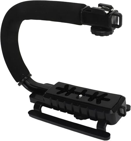 قبضة تثبيت محمولة من Glomora لحركة الفيديو مصنوعة من سبائك الألومنيوم ومقبض تثبيت من النوع ABS U متوافق مع الكاميرات وكاميرات الفيديو in Kuwait