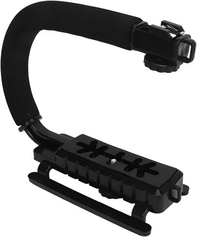 قبضة تثبيت محمولة من Glomora لحركة الفيديو مصنوعة من سبائك الألومنيوم ومقبض تثبيت من النوع ABS U متوافق مع الكاميرات وكاميرات الفيديو in Kuwait