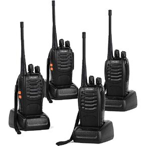 Two Way Radio Walkie Talkie, Long Range Walkie Talkies for Adults 16-CH 2-Way Radio with Earpieces and Rechargeable Battery (Pack of 6) in Kuwait