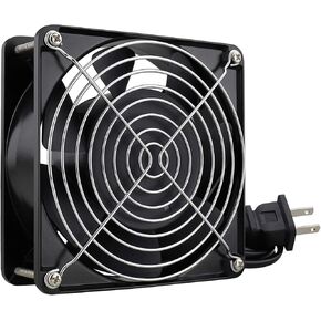 GDSTIME AXIAL 12038 Muffin Fan, 120V AC 120mm x 38mm, Dual Ball Bearing in Kuwait