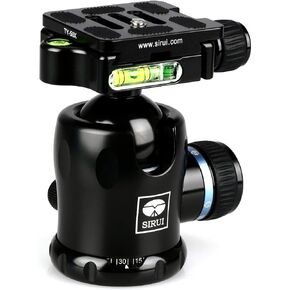 Sirui KX-Series Aluminium Tripod Head incl. TY-Series Quick Release Plate - Black (K-20X) in Saudi Arabia
