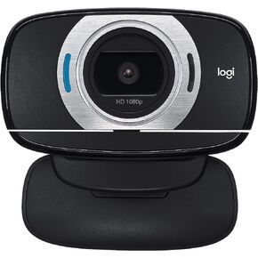 Logitech HD Laptop Webcam C615 with Fold-and-Go Design, 360-Degree Swivel, 1080p Camera in Saudi Arabia