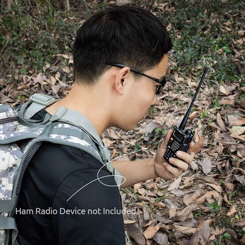 Bingfu ثنائي النطاق VHF UHF 136-174MHz 400-470MHz هام راديو هوائي محمول اتجاهين راديو لاسلكي تخاطب SMA أنثى هوائي ناعم 2 حزمة لراديو Kenwood Wouxun Baofeng BF-F8HP UV-5R UV-82 BF-888S GT-3 راديو in Kuwait