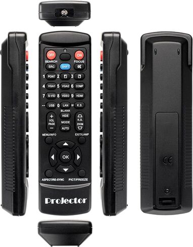 Replacement Remote for NEC NP-PA500U NP-PA550W PA600X PA500X PA853W-41ZL Projector Black in Kuwait