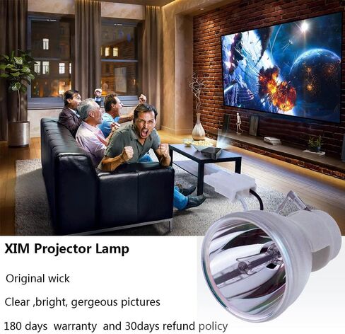 XIM BL-FU195A /BL-FU195B /BL-FU195C /BL-FU190E /RLC-100 /5J.J9R05.001 استبدال مصباح العرض العارية ل HD142X HD27 EH345 H183X TW342 S341 S340 DH1011 EH300 HD2500 PJD7828HDL PJD77 20 اتش دي MX570 MX525 in Kuwait