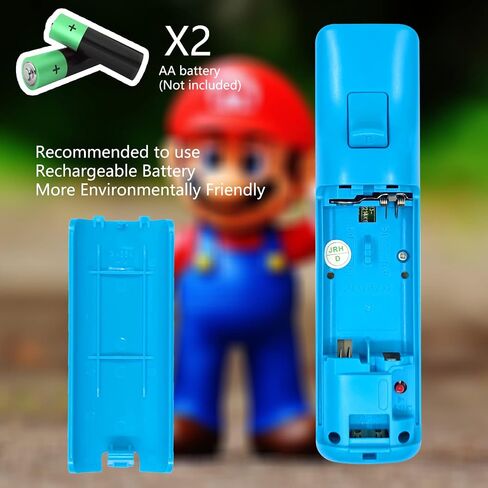 Yosikr Remote Controller for Wii/Wii U, with Silicone Case and Wrist Strap (4 Pack, Green, Yellow, Blue, Red) in Kuwait