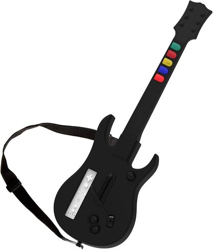 DOYO Guitar Hero، Guitar Hero Wii لألعاب Wii Guitar Hero وRock Band (باستثناء Rock Band 1) اللون أبيض in Kuwait