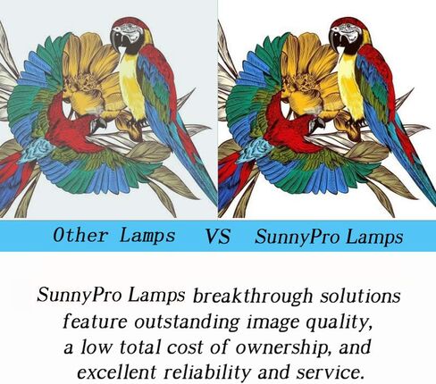 SunnyPro ELPLP87 V13H010L87 Replacement Projector Lamp Compatible with Epson BrightLink 536Wi EB-520 CB-530 CB-535W CB-536Wi EB-C745XN CB-575W in Saudi Arabia