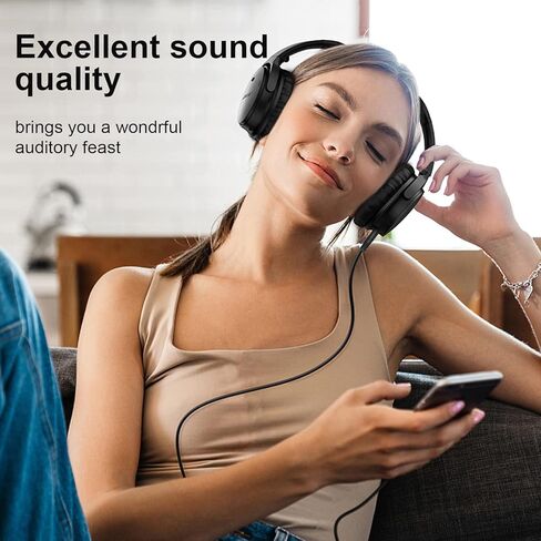 DCEZAEIN 3.5mm Male to Male Stereo Audio Cable for Headphones Car Home Stereo Speakers Tablet Compatible iPhone iPad iPod Echo More - 3FT in Kuwait