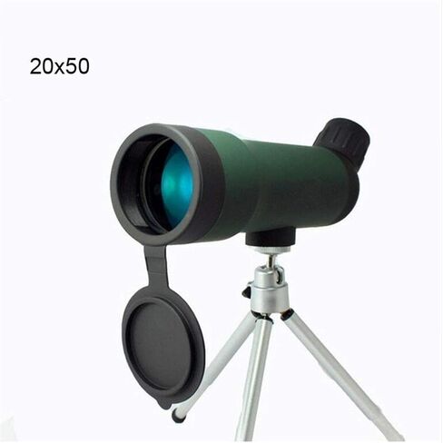 High Power 20x50 Zoom HD Monocular Telescope Waterproof Binoculars with Portable Tripod Spotting Scope in Kuwait
