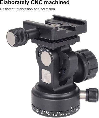 SUNWAYFOTO DT 02D50 2-Way Head Tripod Head Black in Saudi Arabia