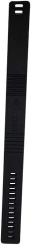 10 Black Adjustable 26 Bit Proximity Wristbands AuthorizID Weigand Prox Wrist Band Compatable with ISOProx 1386 1326 H10301 Format Readers. Works with The vast Majority of Access Control Systems in Saudi Arabia