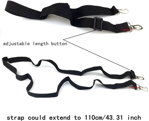 Black Hard Leather Carrying Holder Holster Case with Adjustable Shoulder Strap Compatible for Motorola CB Ham 2 Way Radio GP338 GP339 PRO7450 PRO7350 HT1250 GP328 GP340 Walkie Talkie, by Lsgoodcare in Saudi Arabia