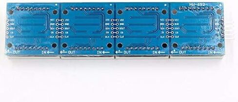 مستلزمات المعدات الكهربائية من دافيتو - MAX7219 وحدة تحكم نقطية مصفوفة دقيقة 4 في شاشة واحدة مع موصل كابل 5P in Kuwait