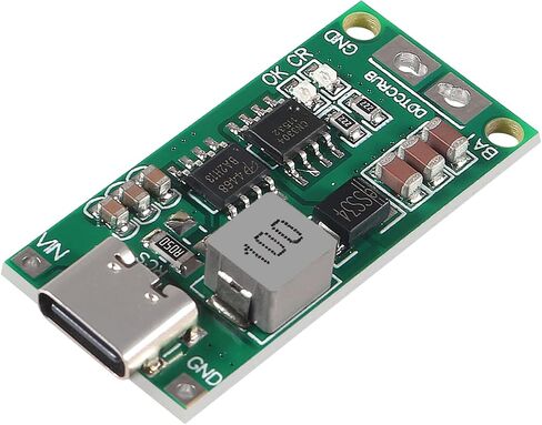 2PCS Multi-Cell 2S 3S 4S Type-C USB Boost Converter to 8.4V 12.6V 16.8V Step-Up Power Module LiPo Polymer Li-Ion Charger Protection Board (2S 2A) in Saudi Arabia