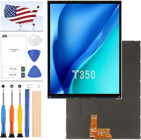 for Samsung Galaxy Tab A 8.0 T350 T355 SM-T355 SM-T350 T351 Wi-Fi Version LCD Display Screen Digitizer New Assembly Replacement Repair Parts with Free Tools in Saudi Arabia