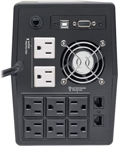 Eaton Tripp Lite SMART1500TSU 1500VA UPS 1200W 8 Outlets 5ft Extension Cord in Kuwait